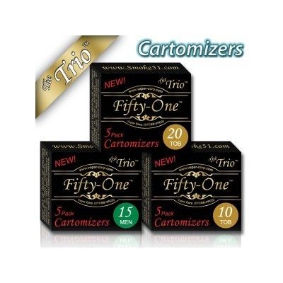 Smoke51 TRIO Cartomizers 5 Pack
